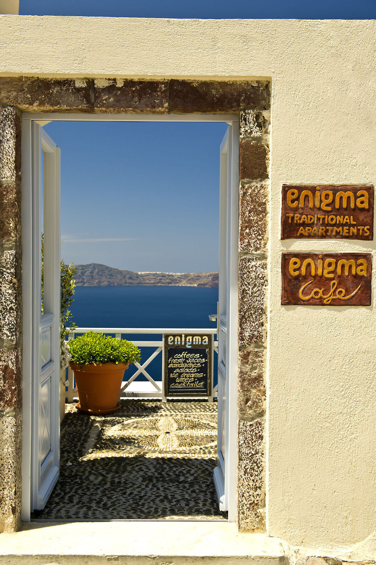 Enigma Suites Fira  Eksteriør bilde